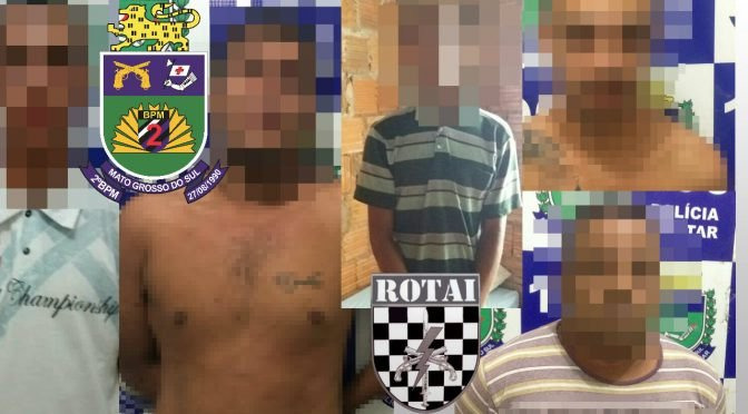 Policiais do 2º BPM cumprem 5 mandados de prisão no final de semana