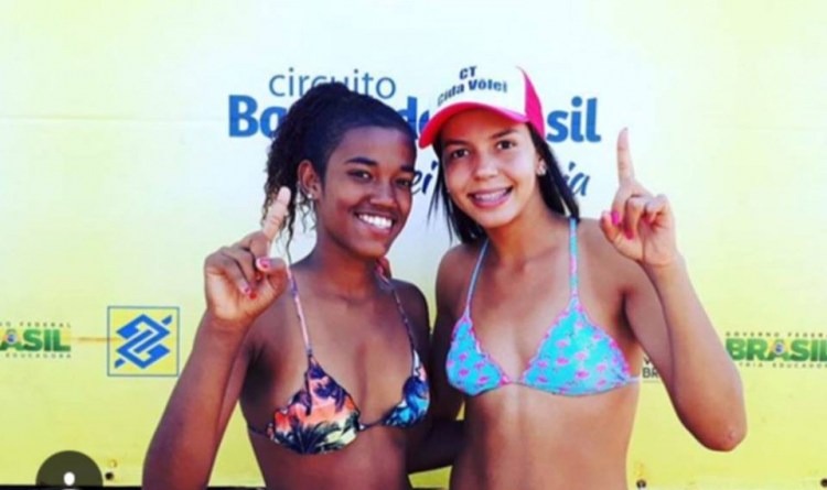 Após conquista do ouro, dupla três-lagoense se prepara para o Circuito BB