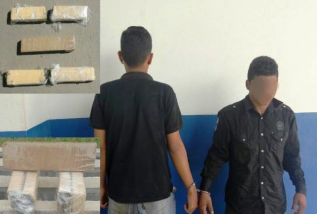 Dupla é flagrada tentando arremessar drogas para o interior do presídio masculino 