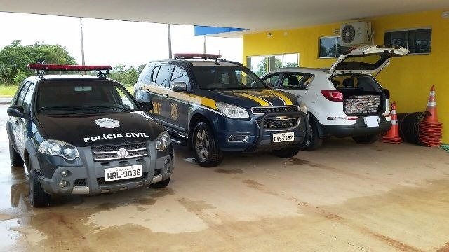 Carga milionária de cocaína é apreendida em ação conjunta da PRF e Policia Civil 