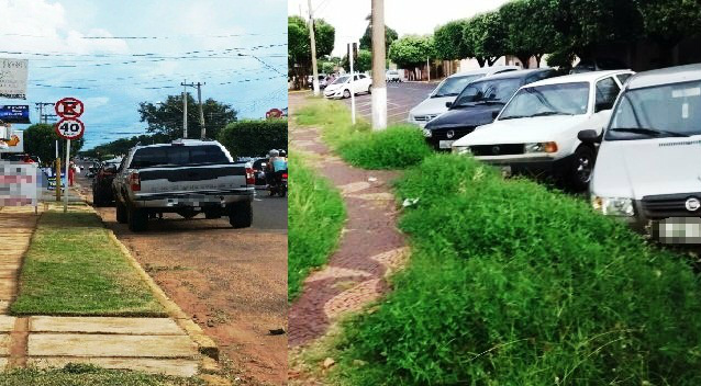 Leitores do TL Noticias denunciam sujeira em calçada e estacionamento irregular Leitores do TL Noticias denunciam sujeira em calçada e estacionamento irregular
