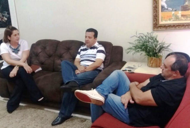 Vereador visita escritório do Deputado Eduardo Rocha
