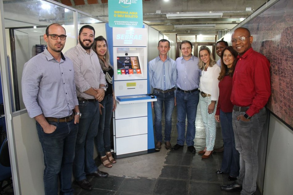 SEDECT recebe a instalação de totem de autoatendimento do SEBRAE SEDECT recebe a instalação de totem de autoatendimento do SEBRAE