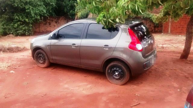 PM recupera em Três Lagoas carro roubado da cidade de Dracena-SP