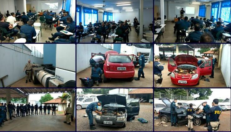 PRF aplica curso de Inspeção Veicular e Documentos para policiais do 2º BPM