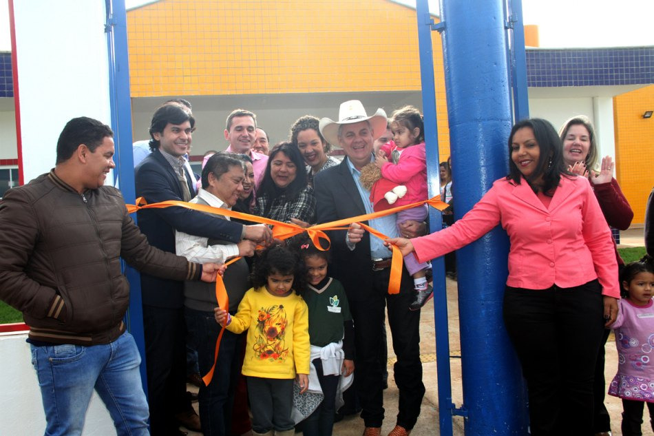 Solenidade marca início das aulas do CEI “Andréa Martinez Tabanez” 