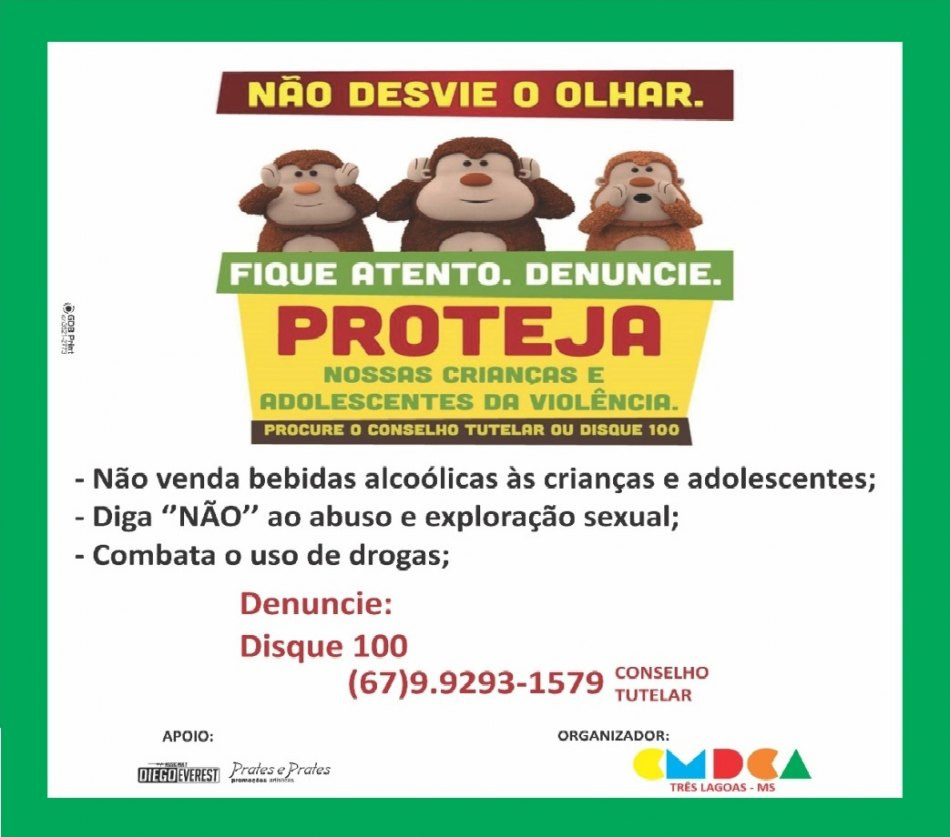 Conselhos de Direito realizam Campanha “Não desvie o olhar” durante rodeio