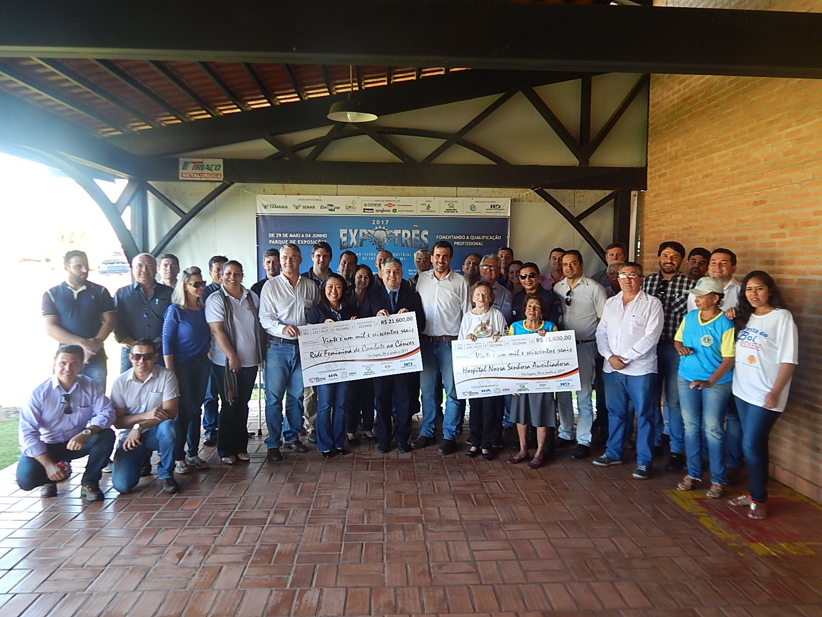 Festival da Carne arrecada mais de R$ 50 mil e 3 entidades são beneficiadas