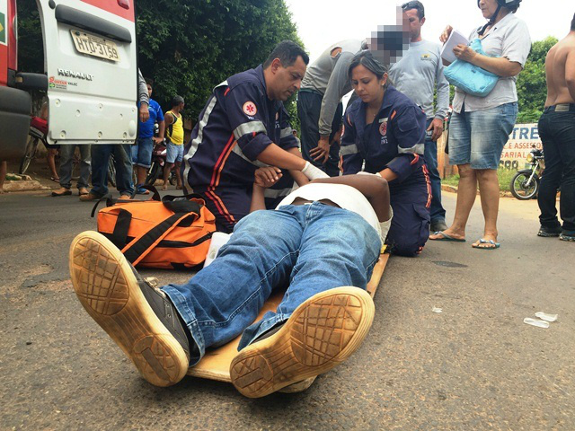 Presidente da associação dos mototaxista sofre acidente com esposa 