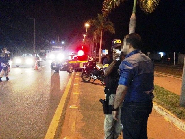 Operação da PRF em Três Lagoas realizou 365 testes de alcoolemia