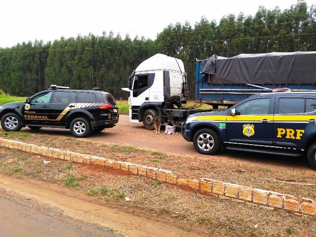 Motorista profissional é preso com mais de 17 quilos de cocaína escondida em carreta