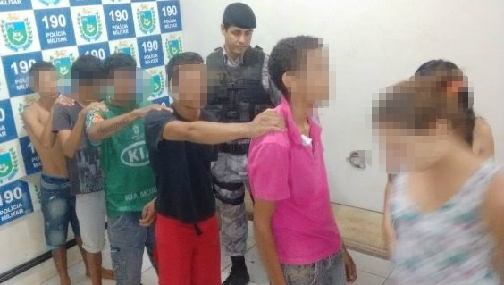 “Trenzinho do tráfico” comandado por menor é desarticulado no Novo Oeste 
