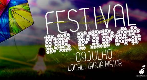 Lagoa Maior recebe Festival de Pipas neste domingo Lagoa Maior recebe Festival de Pipas neste domingo