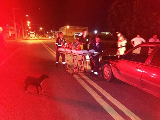 Tentativa de suicídio causa atropelamento de mulher grávida na BR-262 em Três Lagoas 