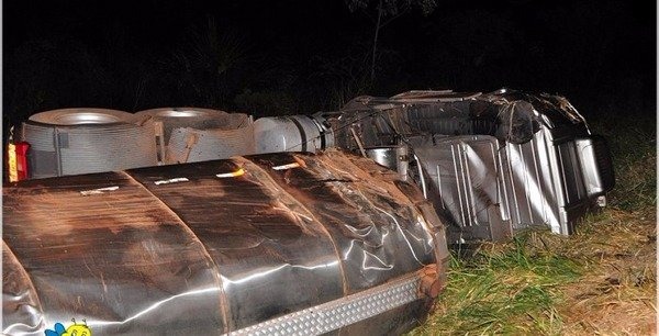 Próximo ao Arapuá, Motorista perde braço em acidente na 262