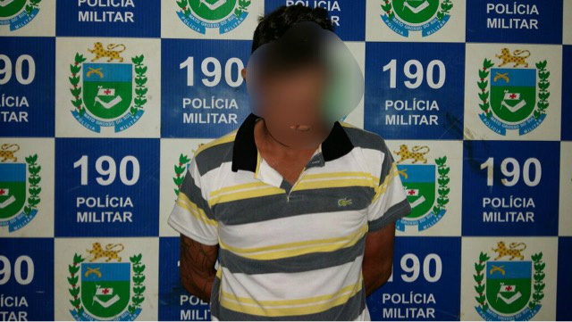Servente de pedreiro é preso pela ROTAI no Novo Oeste 