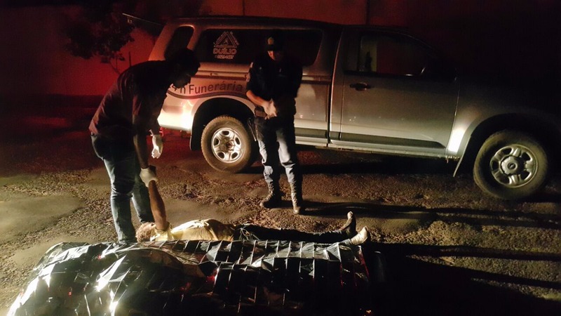 Desconhecido é encontrado morto pela PM em rua próxima à Lagoa Maior durante a madrugada