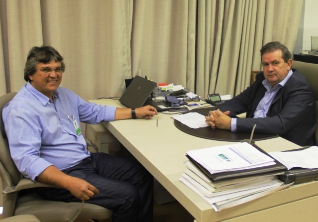 Prefeito de Brasilândia visita gabinete do deputado Eduardo Rocha Prefeito de Brasilândia visita gabinete do deputado Eduardo Rocha