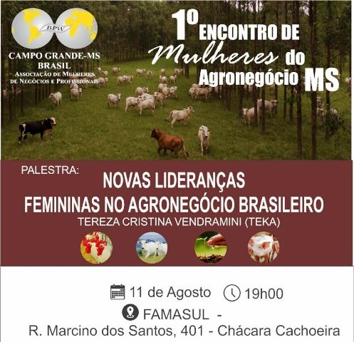 Presidente do Sindicato Rural fala sobre o 1º encontro de mulheres do agronegócio