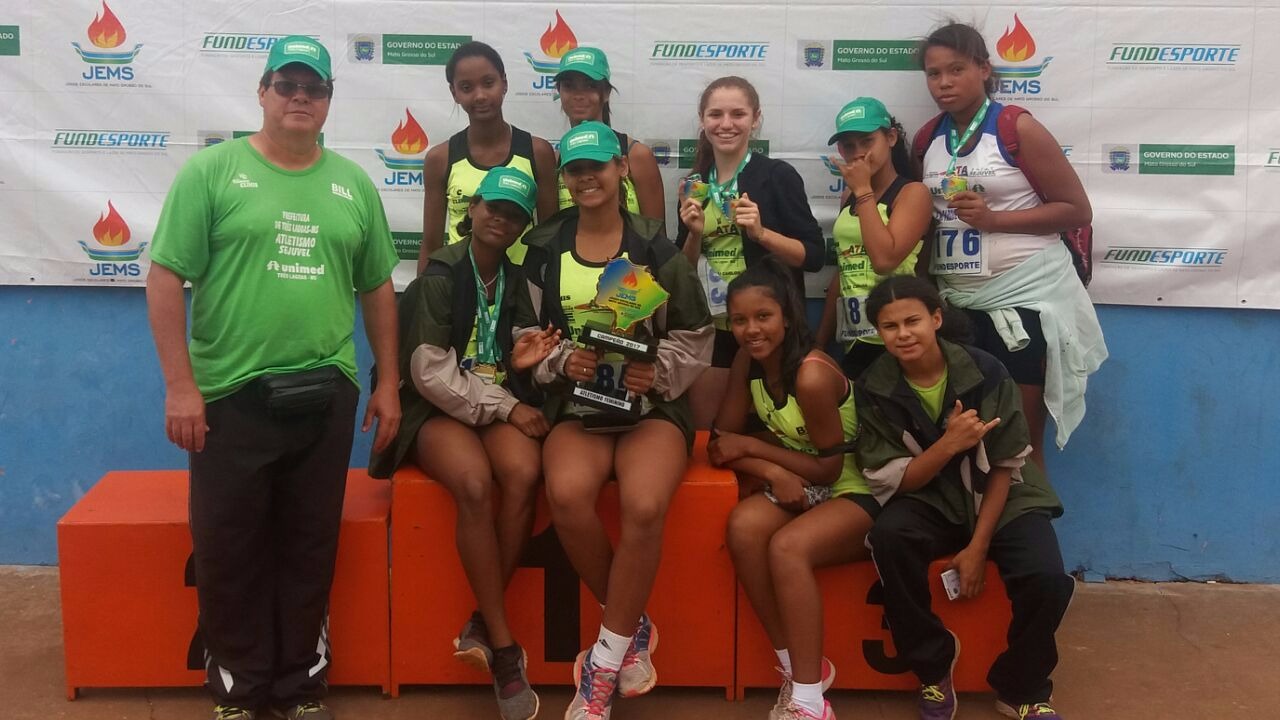 Atletismo feminino de Três Lagoas é campeão na capital e se classifica para etapa nacional Atletismo feminino de Três Lagoas é campeão na capital e se classifica para etapa nacional