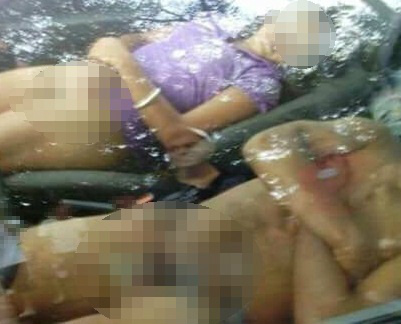 Casal que fazia sexo na região do balneário é flagrado nu dentro de carro de telefonia 