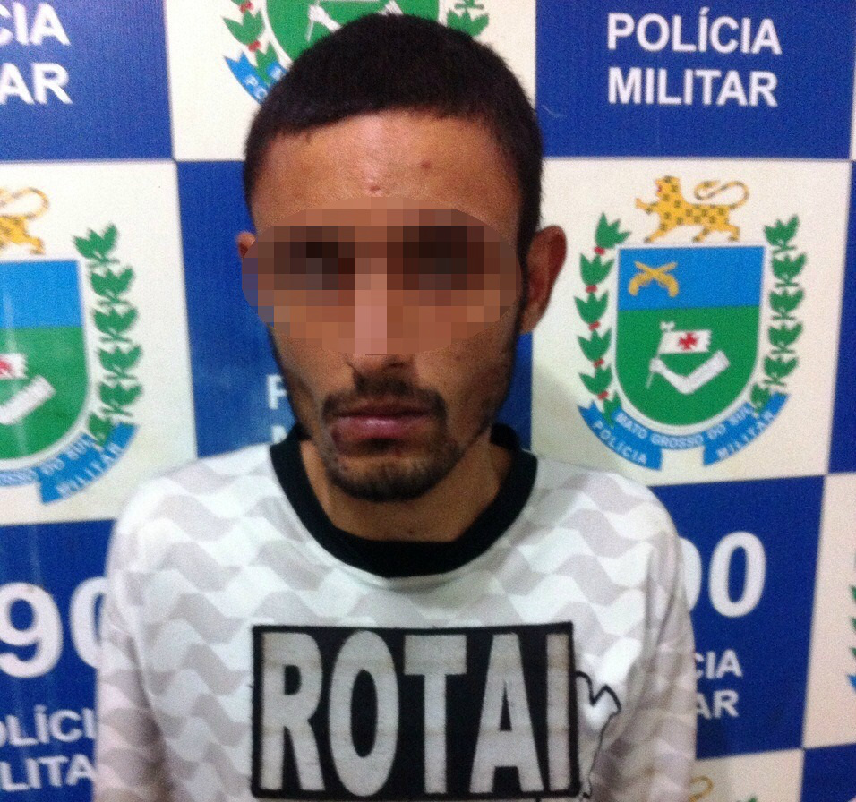 ROTAI prende ladrão de sorveteria; autor reside no bairro Jardim das Orquídeas 
