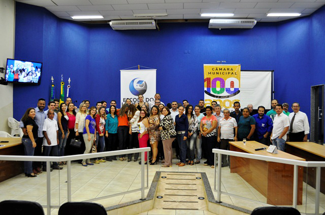 Aula inaugural marca início da Escola do Legislativo da Câmara de Três Lagoas