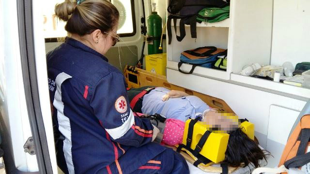 Criança de 10 anos causa acidente no bairro Guanabara 