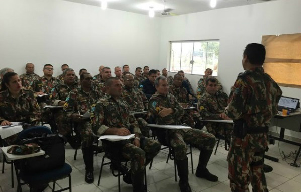 Polícia Militar Ambiental ministra curso de nivelamento em Três Lagoas Polícia Militar Ambiental ministra curso de nivelamento em Três Lagoas