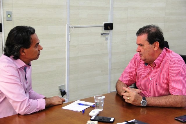 Deputado Eduardo Rocha visita prefeito de Campo Grande, Marquinhos Trad Deputado Eduardo Rocha visita prefeito de Campo Grande, Marquinhos Trad