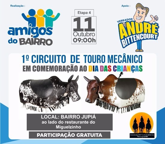 Jupiá receberá manhã de lazer nesta quarta-feira Jupiá receberá manhã de lazer nesta quarta-feira