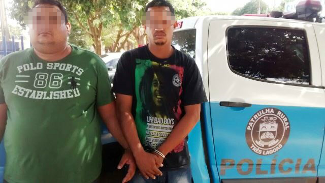 Patrulha Rural apreende drogas e dois paulistas de Promissão e Rio Preto Patrulha Rural apreende drogas e dois paulistas de Promissão e Rio Preto
