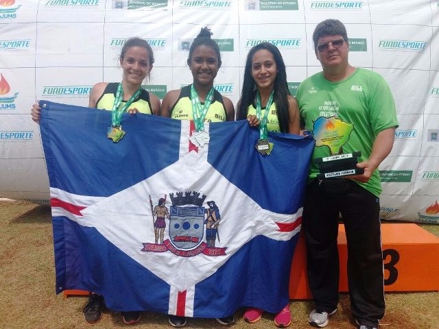 Atletismo de Três Lagoas conquista 3º colocação em Jogos Escolares