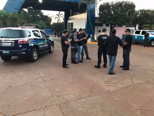Forças policiais deflagram a Operação Cidade Tranquila em Três Lagoas
