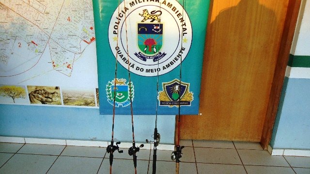 Polícia Ambiental autua quatro pescadores por pesca ilegal no Rio Paraná