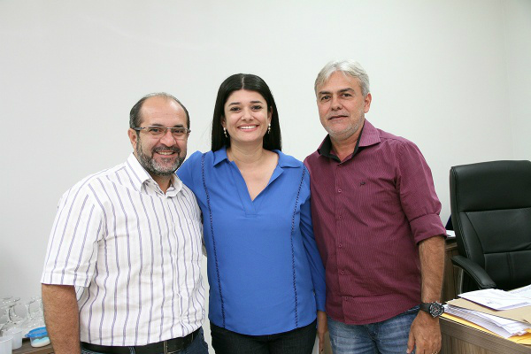 Vice-governadora Rose Modesto é recebida na Câmara Municipal