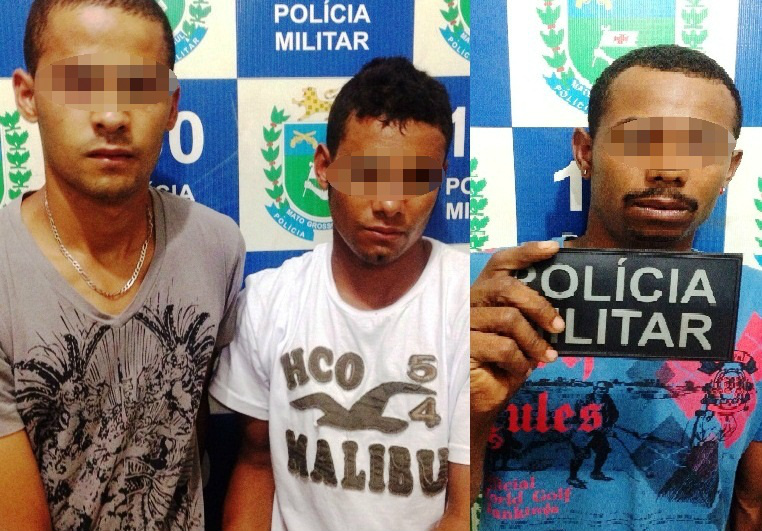 Suspeitos que matariam “Dede” são presos pela polícia; carro e facas foram apreendidos 