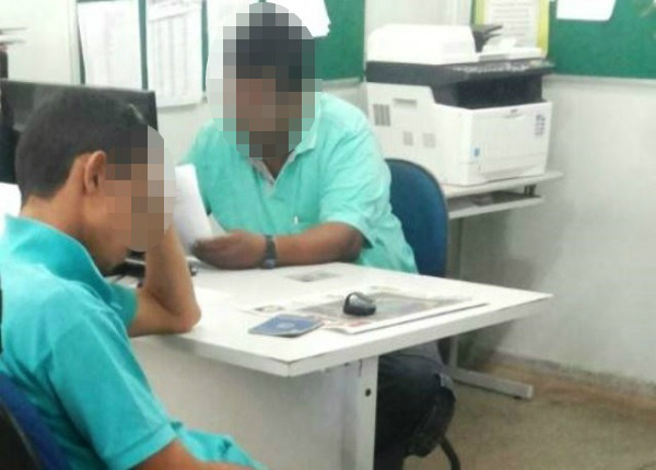 Mulher que estava com o filho no colo é agredida pelo ex-marido 