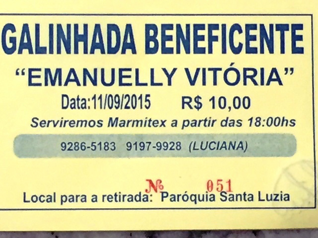 Família de criança que nasceu com dois sexos promove Galinhada Beneficente