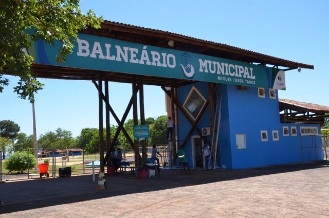 Balneário Municipal Miguel Jorge Tabox conclui primeira etapa de manutenção Balneário Municipal Miguel Jorge Tabox conclui primeira etapa de manutenção
