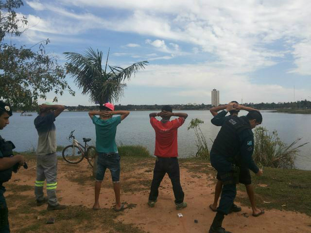 PM reforça policiamento na Lagoa Maior para coibir o uso de drogas PM reforça policiamento na Lagoa Maior para coibir o uso de drogas