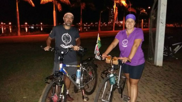Após 19 dias de viagem, ciclistas de São Paulo chegam a Três Lagoas Após 19 dias de viagem, ciclistas de São Paulo chegam a Três Lagoas