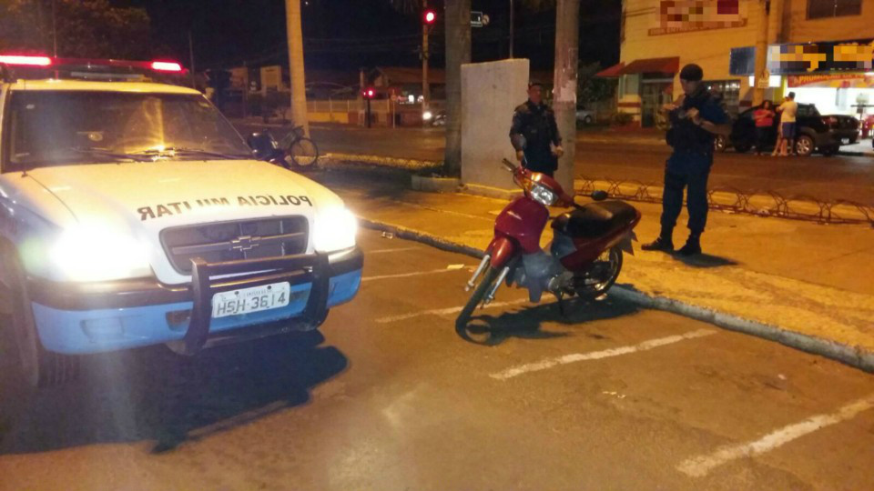 PM recupera moto que foi furtada na tarde desta 6º feira PM recupera moto que foi furtada na tarde desta 6º feira