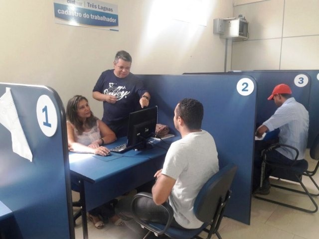 Casa do Trabalhador de Três Lagoas atinge 1º lugar em contratações em MS