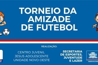 Jogos do 2º Torneio da Amizade iniciam nesta sexta-feira