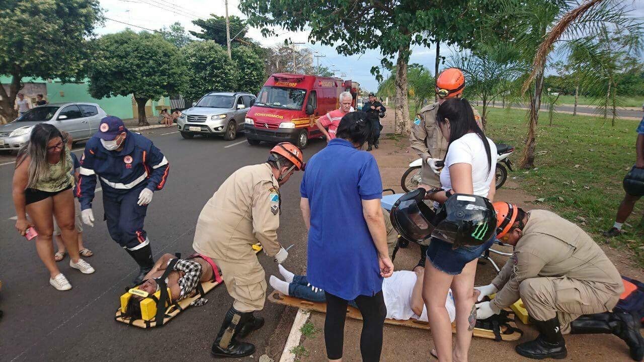 PM registra atropelamento na Avenida Rosário Congro PM registra atropelamento na Avenida Rosário Congro