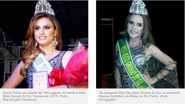 No miss Gay e Transex, Três Lagoas e Ribas levam as coroas em noite de gala No miss Gay e Transex, Três Lagoas e Ribas levam as coroas em noite de gala