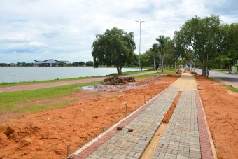 Próximo de conclusão, calçamento da Lagoa Maior garante ocupação à reeducandos Próximo de conclusão, calçamento da Lagoa Maior garante ocupação à reeducandos