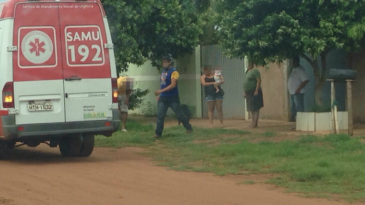 Jovem agride cunhado com faca e enxada no Jardim das Acácias 