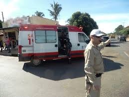Motociclista sem CNH se envolve em acidente no bairro Jardim Alvorada Motociclista sem CNH se envolve em acidente no bairro Jardim Alvorada